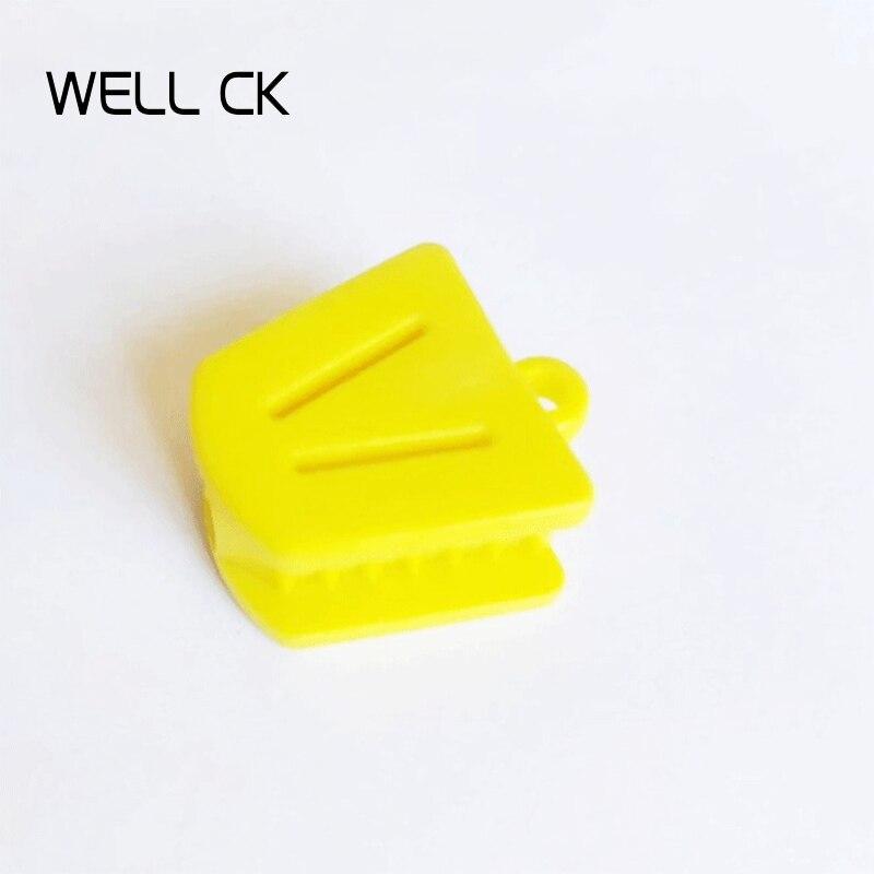 3ks Dental Mouth Gag Prop Bite Block Gumový otvírač Retraktor Materiály pro zubního lékaře Intraorální