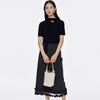 Women's Fashion Bow-Tie Knit Top