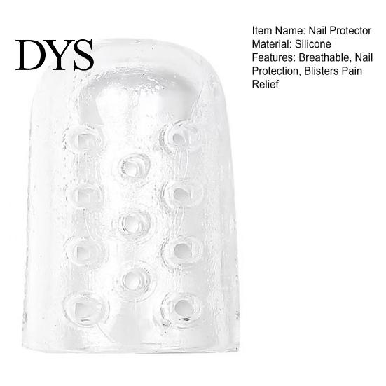 Finger Toe Covers 30Pcs Silicone Nail Protectors Breathable Anti-Friction Caps with Holes Men Soft Cap Women Corns Blisters Pain Relief Guards Blister