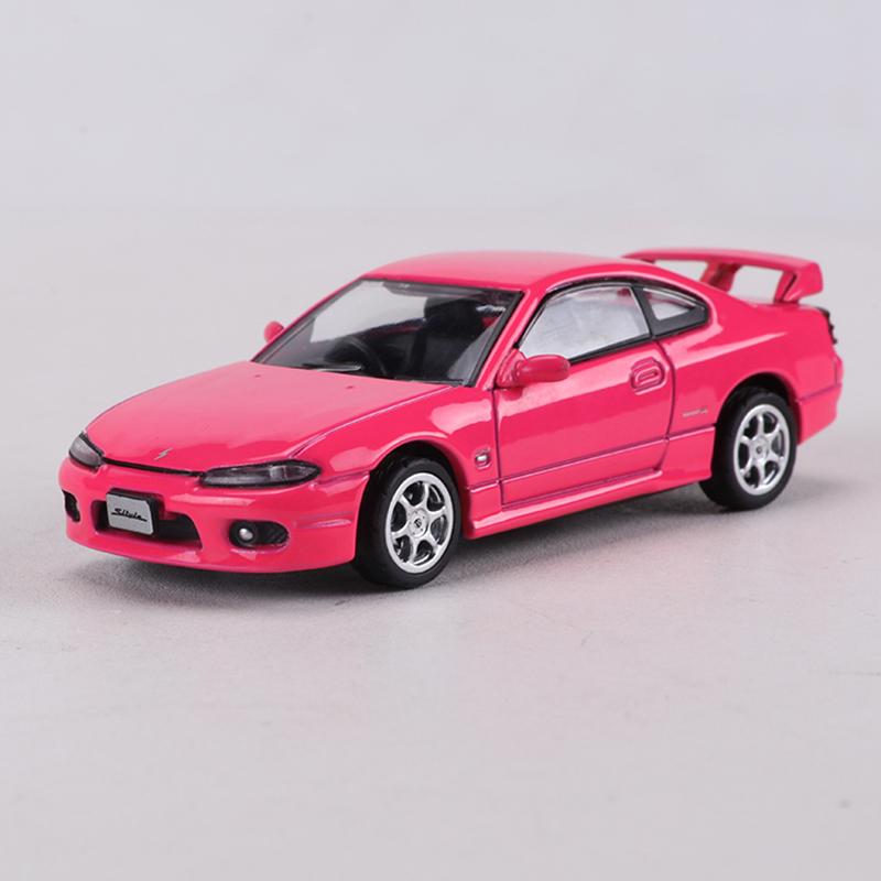 ABBI1 SHADOW 1:64 Silvia Spec-R Aero S15 Alloy simulation car model toy collection display piece