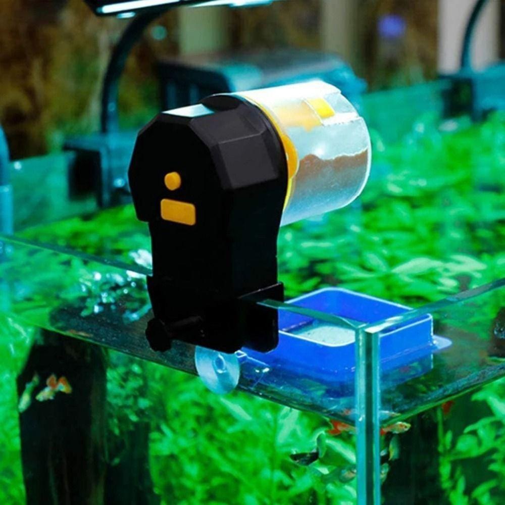 Smart Timer Automatic Feeder Fish Tank Accessories Fish Feeder Tool Fish Feeding Dispenser