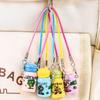 Mini Cartoon Model Small Insulated Bottle Neck Strap Accessory Pendant Doll Keychain Bag Charm Decoration for Daily Use