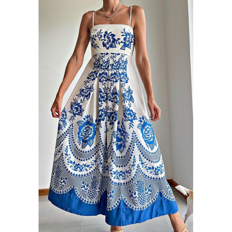 

Independent Station Amazon Fashion Symmetrical Dress Sling Blue S