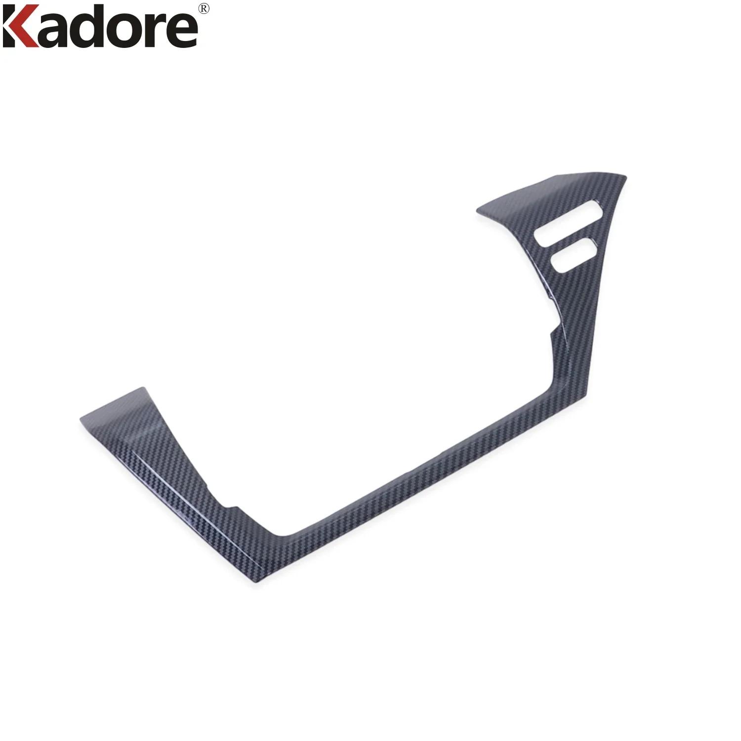 For Toyota Camry    Carbon Fiber Car Center Air Condition Vent Outlet Cover Trim Interior Mouldings Accessories Carbon Fiber Color