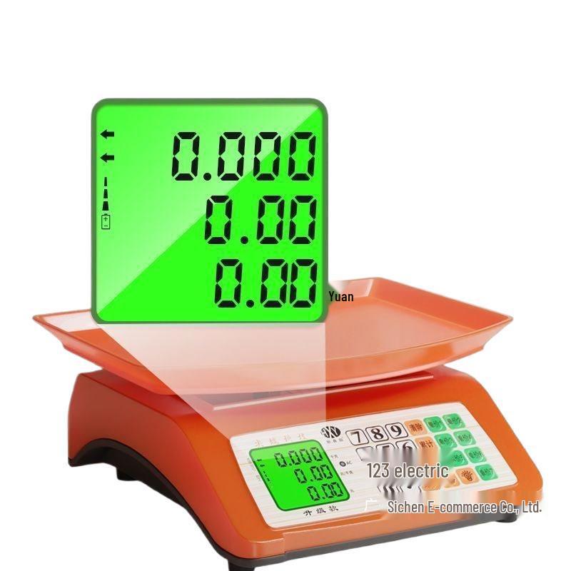 Commercial Kitchen Weighing Scale for Produce and Fruit