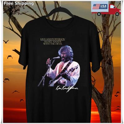 Seltenes Kris Kristofferson Kurzarm Geschenk für Fans Unisex T-Shirt TMB2283