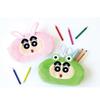 Factory Crayon Plush Face Pen Pouch Frog T's Shin-chan KS-5543768KA