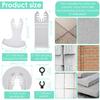 6/20Pcs Diamond Oscillating Tool Blade Versatile High Efficiency Cement Paste Removal Blade for Bathroom Renovation Tiling House