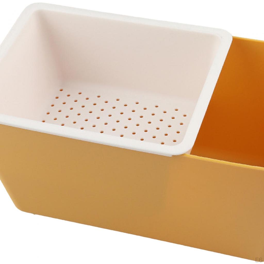 Food Storage Organizer Creative Dried Fruit Plate Double Layer for Living Room Dining Table