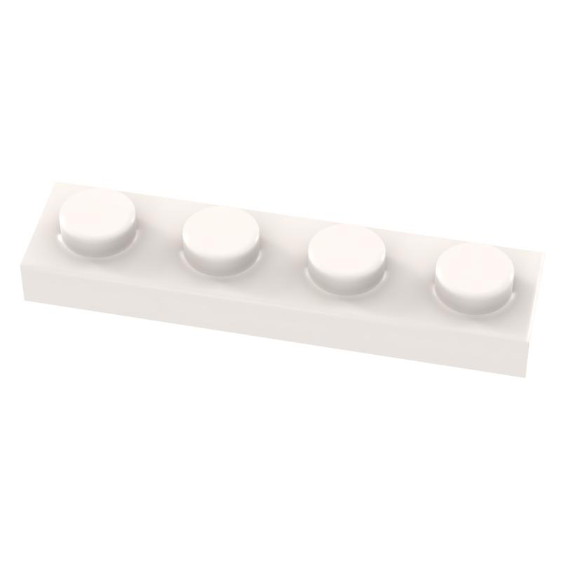 [Funbrick] 50 Stück Platte 1x4 3710 Kompatibel mit featuring Berühmter Baustein Klassischer Baustein Spielzeug MOC DIY