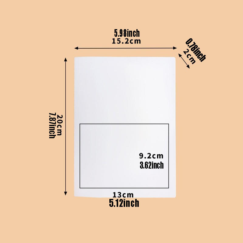 Clear Portable Multi-Slot Business Card Album Photocard Binder Book Multi-Purpose Jewelry Storage Photo Storage Album