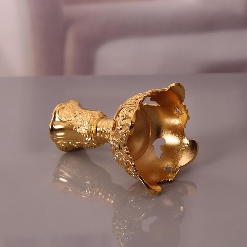 Iron Art Alloy Decorative Carving Pattern European Classical Style Handicrafts Desktop Ornaments Home Decoration