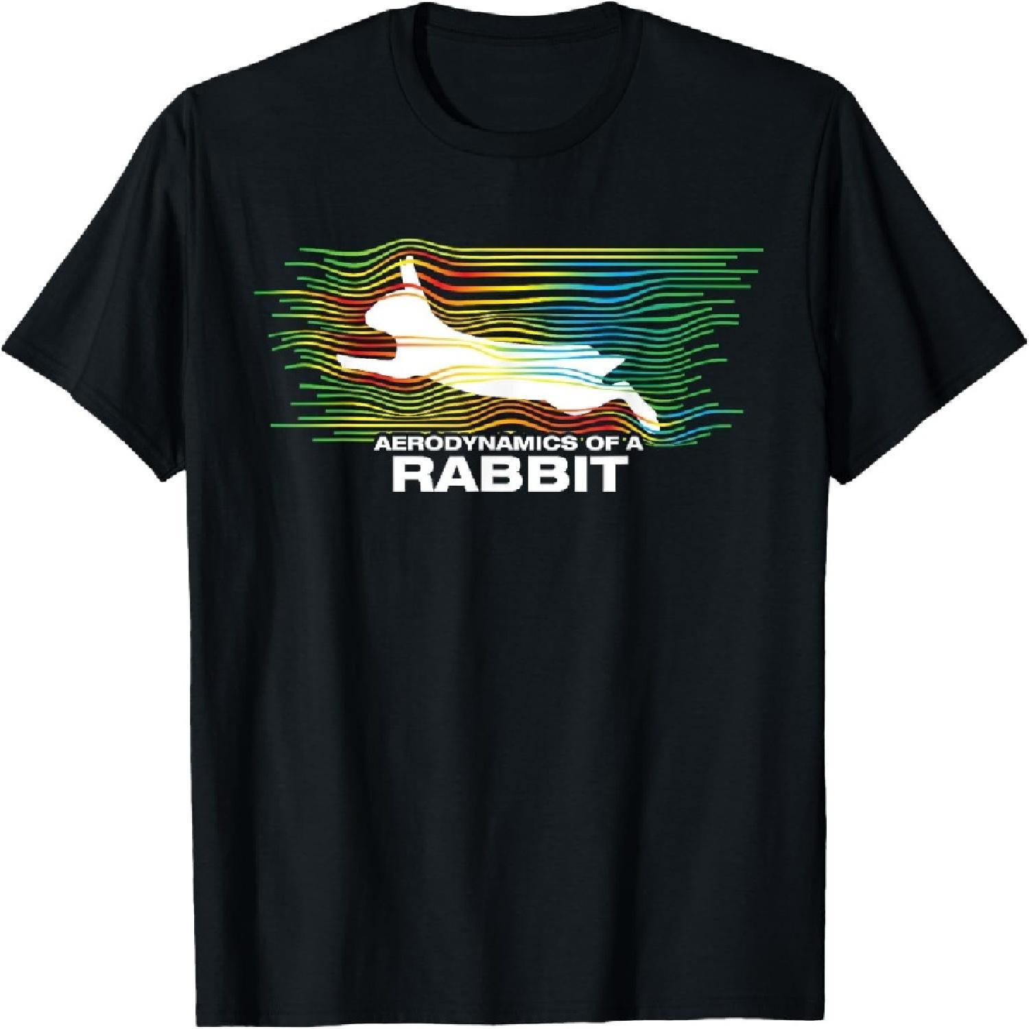 Aerodynamics of a rabbit, rabbit, rabbit T-Shirt S