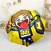 Victory Celebration With Number 46 Outdoor Automatic Umbrella Compact 8-Rib Design Foldable Design Travel Essential Elegant Umbrella