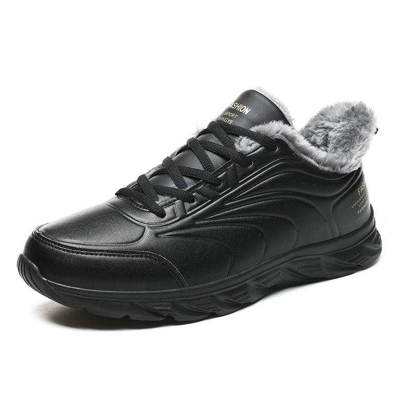 TUINANLE Men's Warm Hiking Sneakers Outdoor Breathable Shoes Large Light Sports Footwear for Casual Daily Jogging
