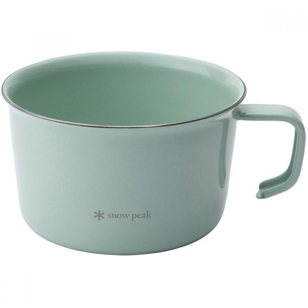 Snow Peak Lf 061 Pg [hollow Wide Mug 400 Pale Green]