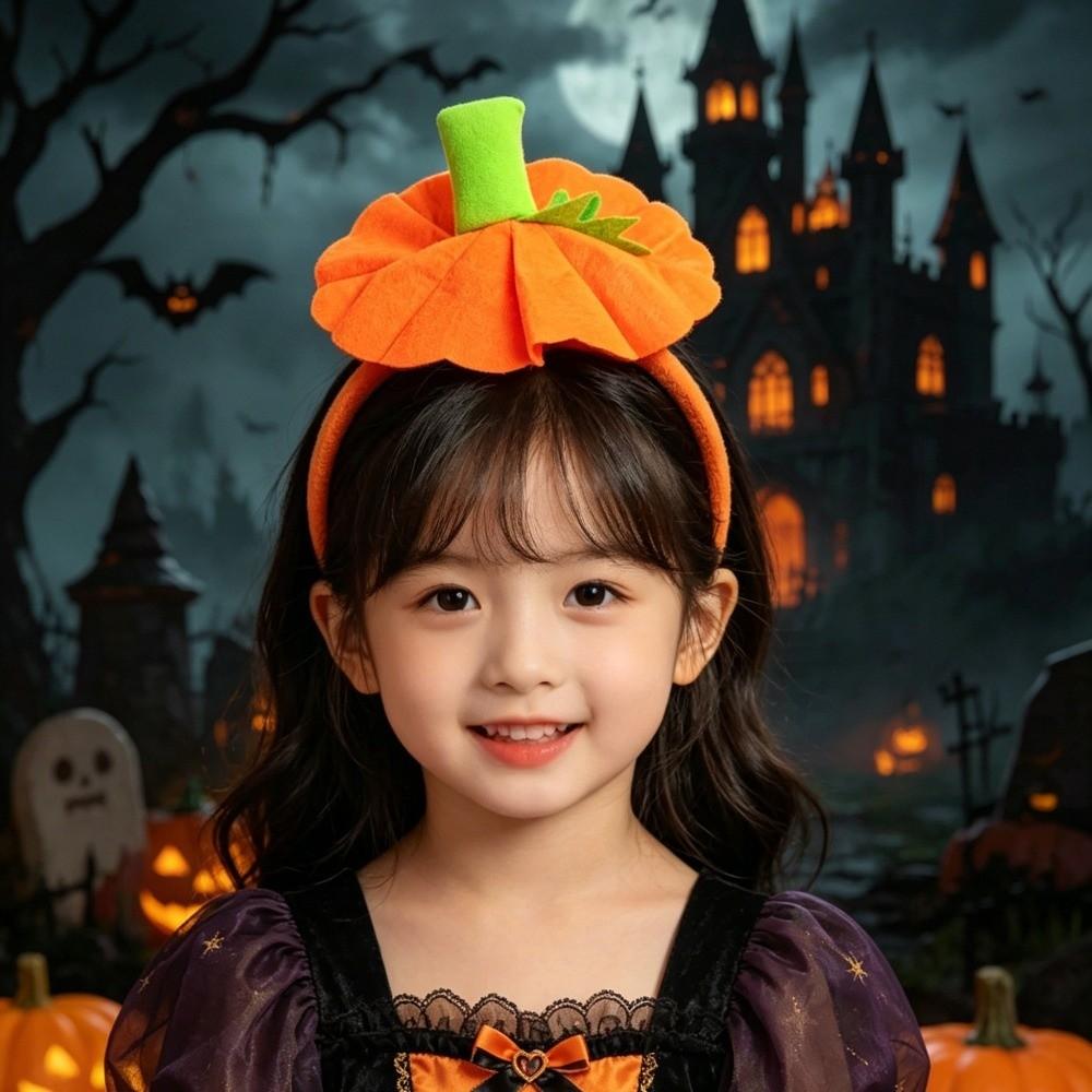 Vegetables Halloween Party Hair Hoop Pumpkin Ghost Festival Headpiece  Carnival Events