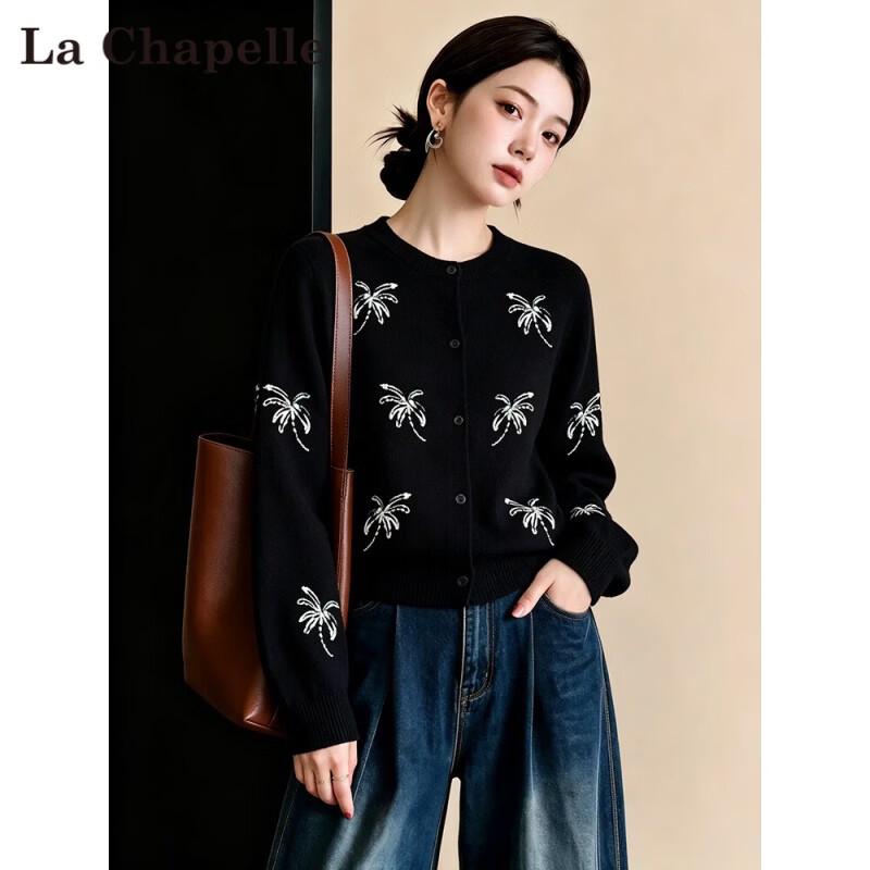 La Chapelle Women's Casual Knit Cardigan