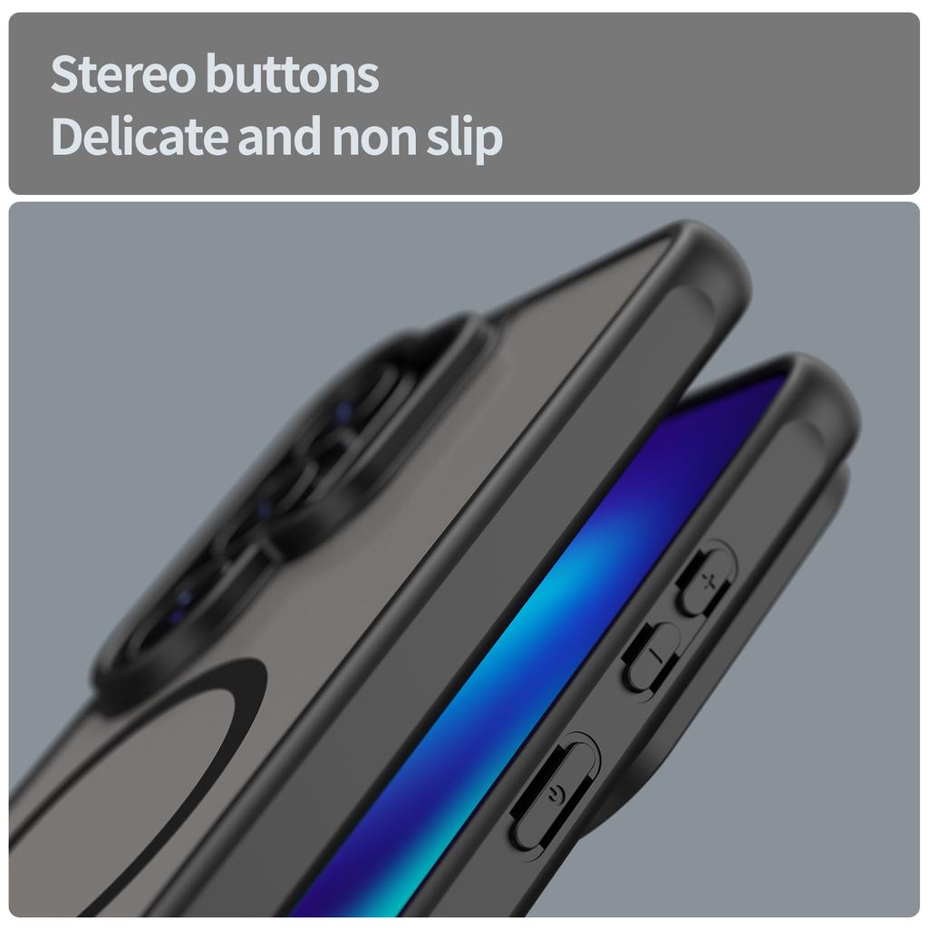 for Magsafe Magnetic Case for Samsung S26 S25 Edge S24 FE Plus Ultra A57 A37 A17 A07 A55 A35 A56 A36 A26 Matte Translucent Cover