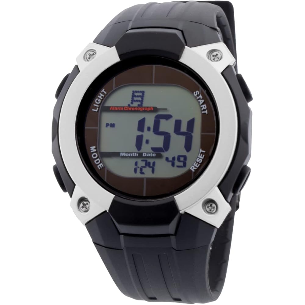Radio Solar Kids Watch Waterproof Digital for Boys and Girls White