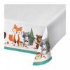 Wild One Plastic Woodland Tablecloth