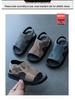 Kids' Non-Slip Soft Sole Leather Sandals for Boys & Girls 1-5 Years