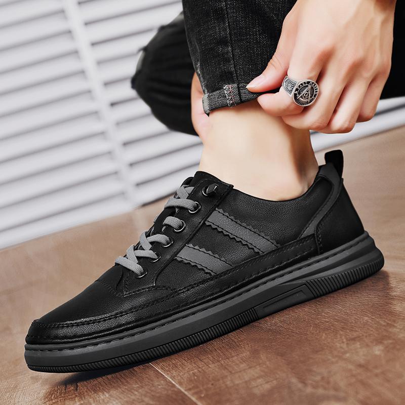 FashionComfortable New Style Men's Running Shoes All-match Ourdoor Jogging Men Athletic Sneakers 2024 Fashion Lace-Up Men Skate Shoes