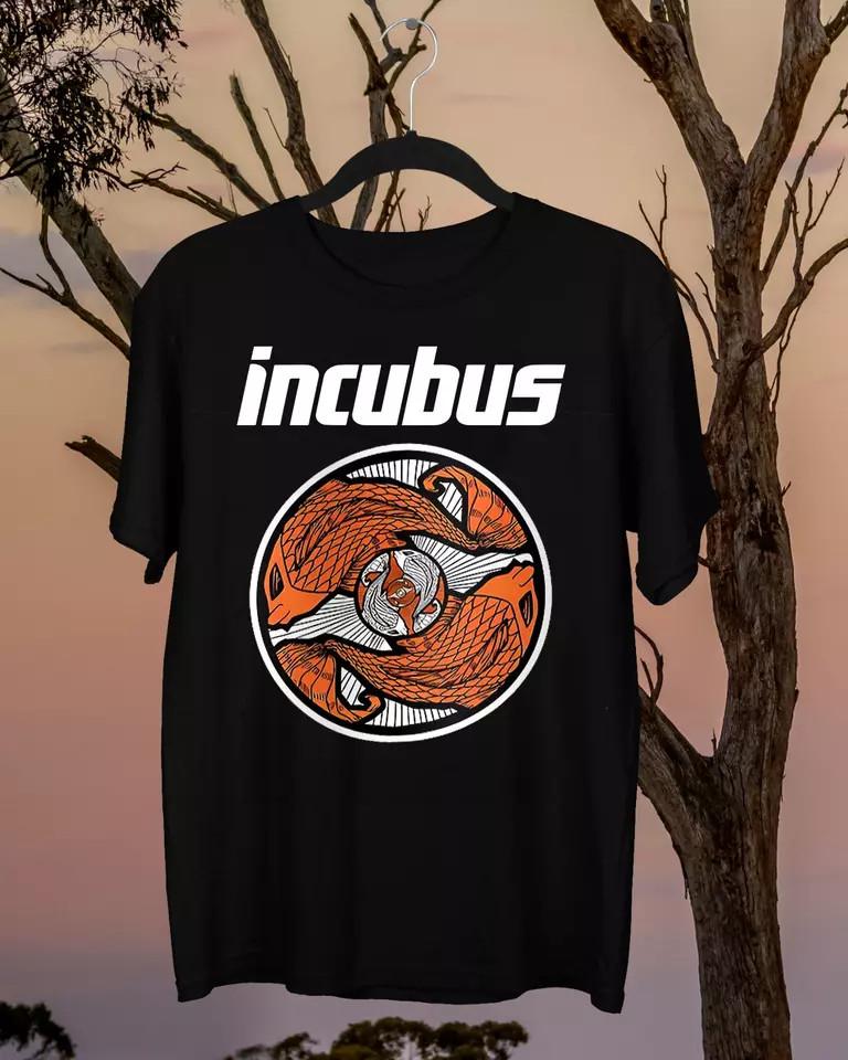 

Incubus BAND BASIC COTTON GIFT FOR FRIENDS T Shirt Full Size S-5XL Unisex T-Shirt L
