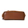 Genuine cowhide leather women's single-shoulder suede large-capacity retro pillow bag handbag
