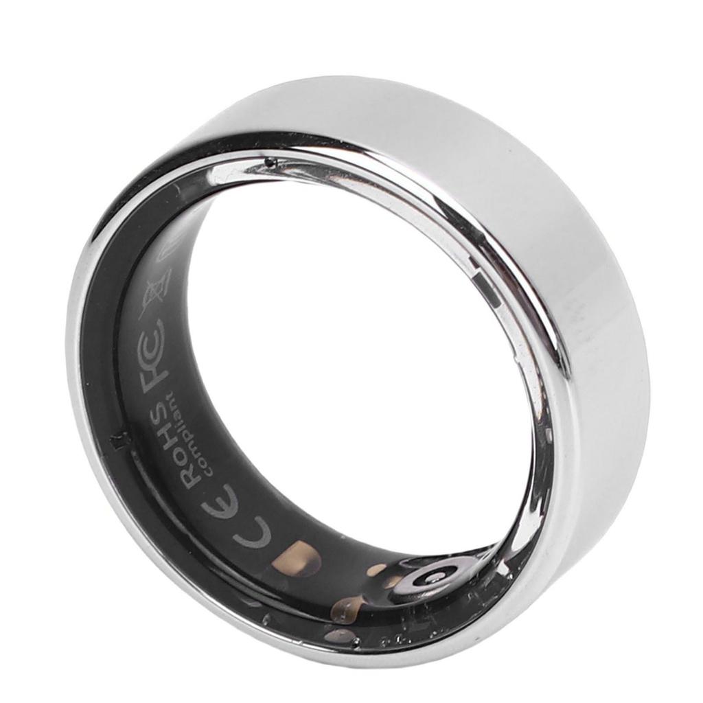 Smart Ring Wearable Water Proof Step Counter Bluetooth Fitness Tracker Ring with Charging Case for