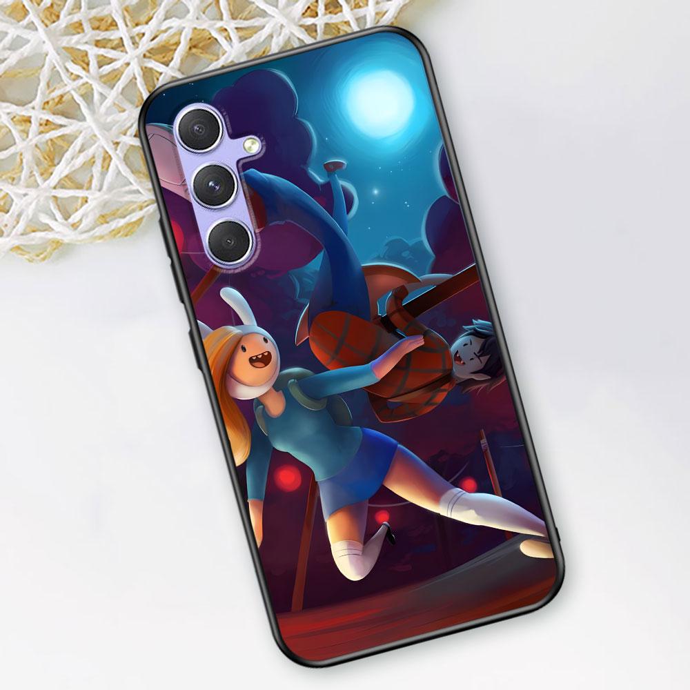 Adventure Fionna & Cake Time Case for Samsung Galaxy A51 A53 A54 A31 A52 A12 A13 A21s A22 A32 A11 A22 A33 A41 TPU Phone Cover
