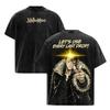 Ryuu Ishigoori Jujutsu Kaisen Anime T-shirt Vintage Y2k Washed Tee Tops Summer Short Sleeve Cotton Tshirt Men Women Clothing