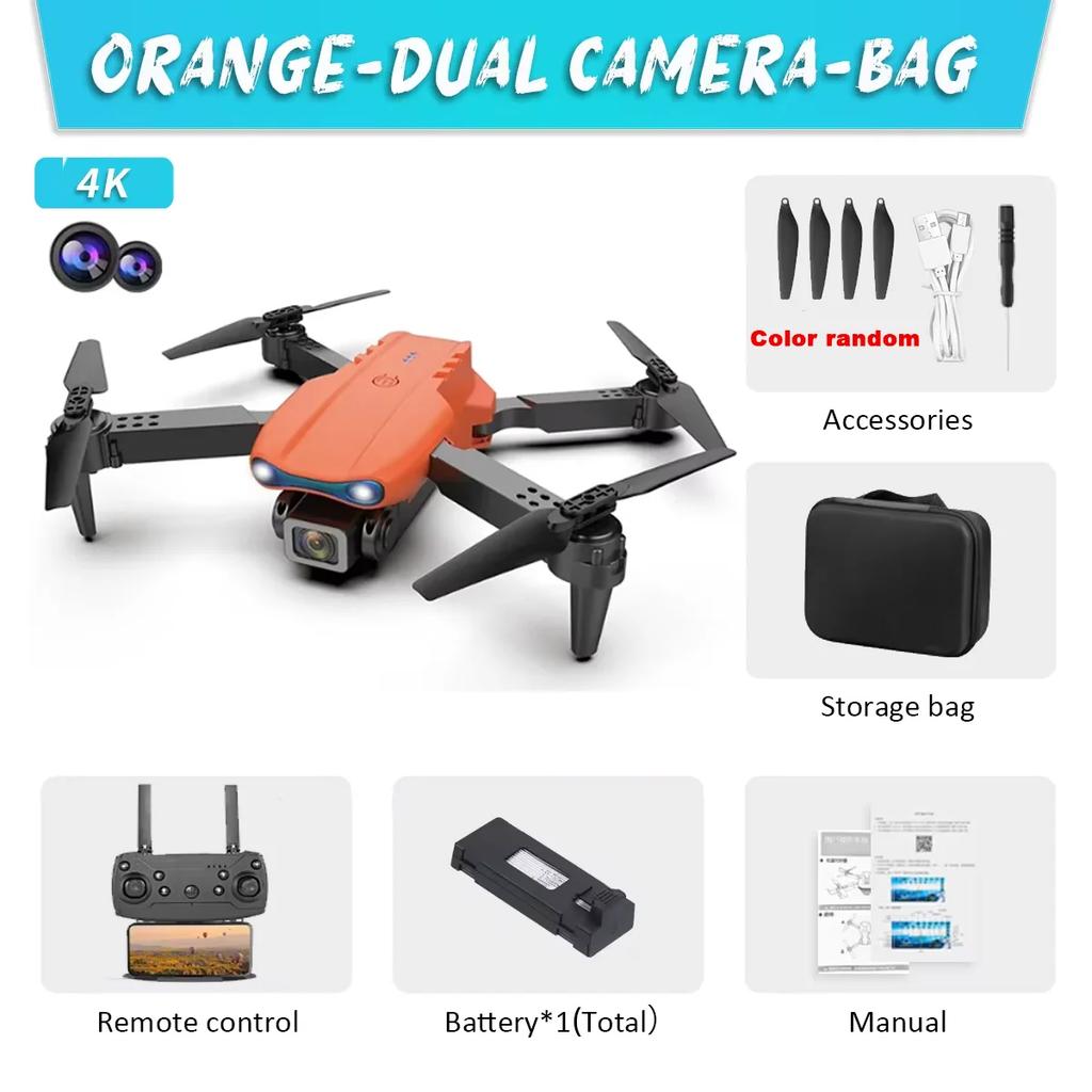 Novo Drone E99Pro HD Profissional 8K drone Câmera Dupla WIFI fpv Aeronave Quadcopter Desvio de Obstáculos Fotografia Aérea Drone