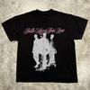 Harajuku Letter Graphic T Shirts Y2k Tops Unisex Unisex High Street Oversized T Shirt Pro Choice Streetwear Vintage Tee Clothing