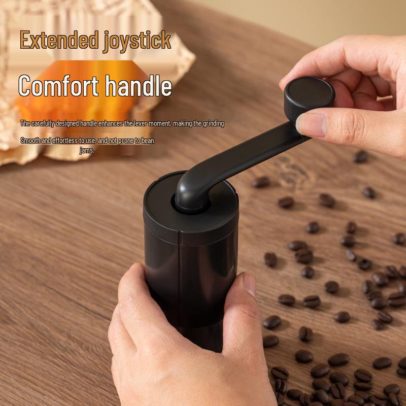 Premium Hand-Crank Portable Coffee Grinder with Adjustable Coarseness