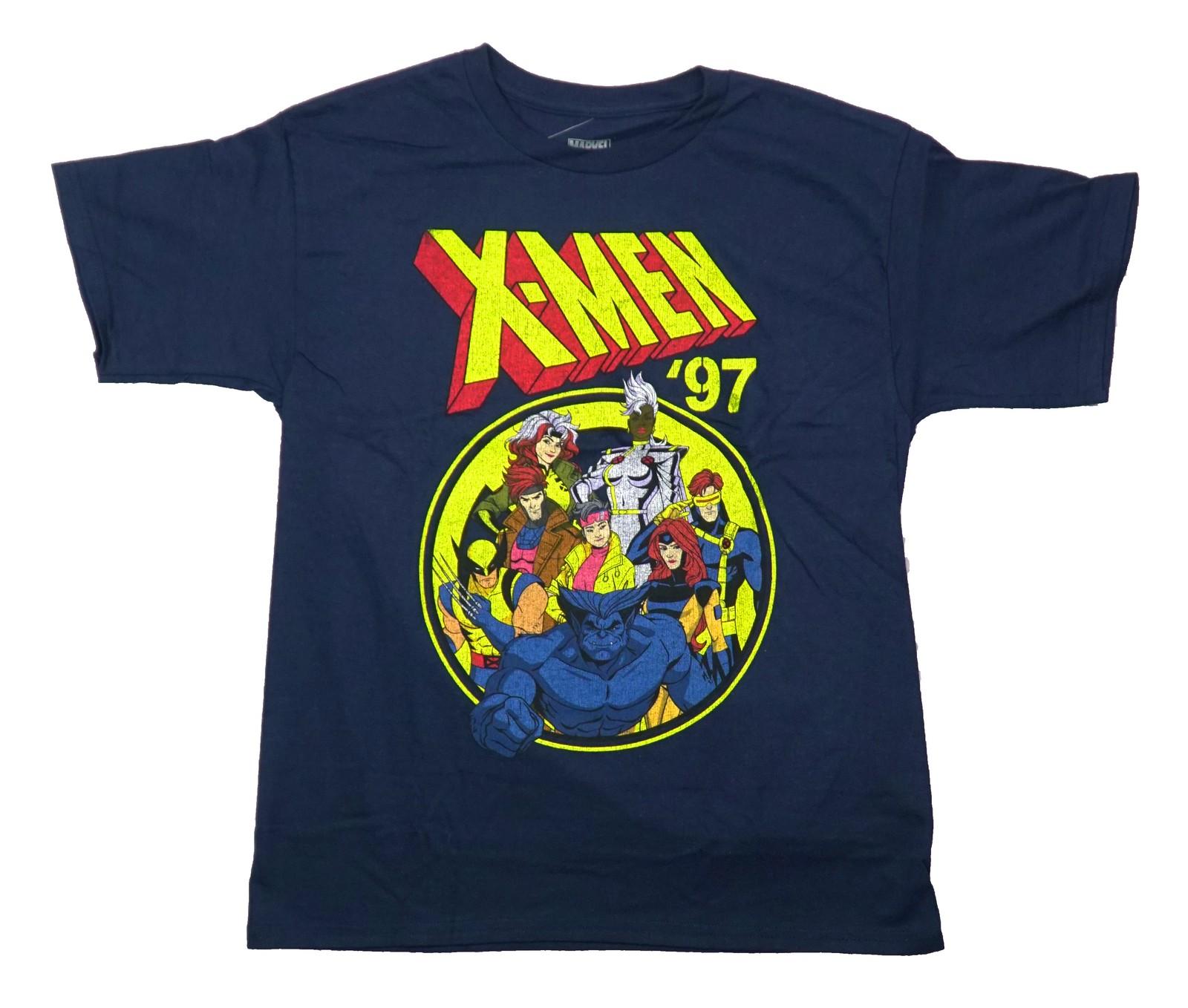 Футболка для взрослых X-Men 97 - Потертый состав в солнечном круге S