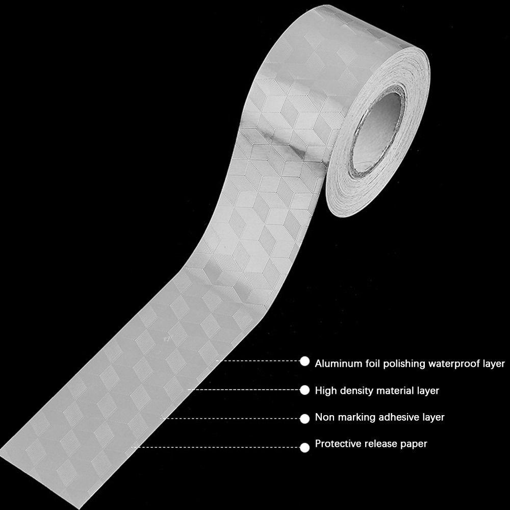 Sink Edge Self Adhesive Corner Line Stickers Waterproof Strips Sealing Strip Tinfoil Sealant Tape