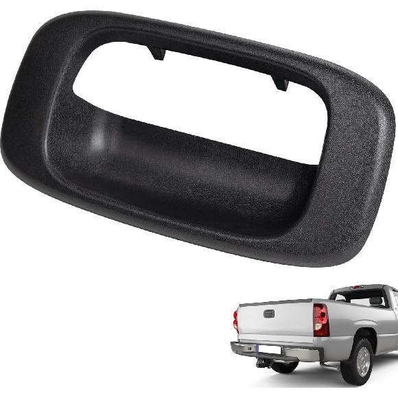 Avsty Tailgate Handle Bezel For Chevy Silverado GMC Sierra 1500 2500 3500 1999 2000 2001 2002 2003 2004 2005 2006 2007 Chevrolet Tail Gate House