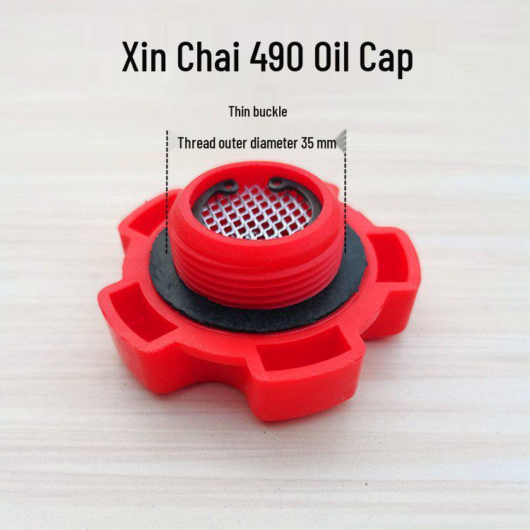 

Engine Oil Tank Cap for Xin Chai 490 & Quan Chai 485 Tractor Forklifts