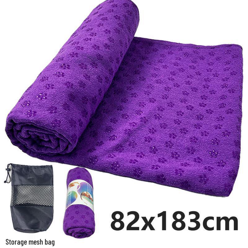 Yoga Mat: Non-slip Plum Blossom Dot, Lightweight, Machine Washable, Dirt-proof