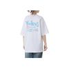MLB New York Yankees Comfortable Versatile Simple Round Neck Short Sleeve T-Shirt Unisex Tops White 3ATSB5253-50WHS