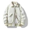 Herren Fleec Warm Winter Steppjacke Gepolstert Freizeitmann Dicke Winterjacke für Herren Hohe Qualität Luxus Polsterung Herrenbekleidung