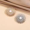 Yousheng Sunflower Brooch Pin for Women, Rhinestones Inlaid Brooch Pin for Dress, Coat, Shawl, Gift for Mother, Wedding