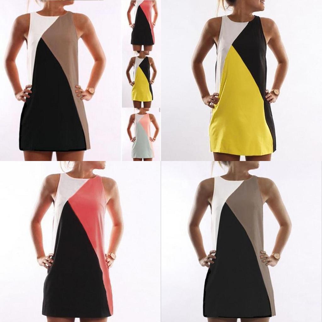 Women Sexy Sleeveless Dress Elegant Mini Dress Ideal For Parties And Casual Events**