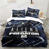 Alien Vs. Predator Predator Movie Bedding Set Single Double Queen King Size Duvet Cover Adult Boys Bedroom Bedspread Luxury Gift