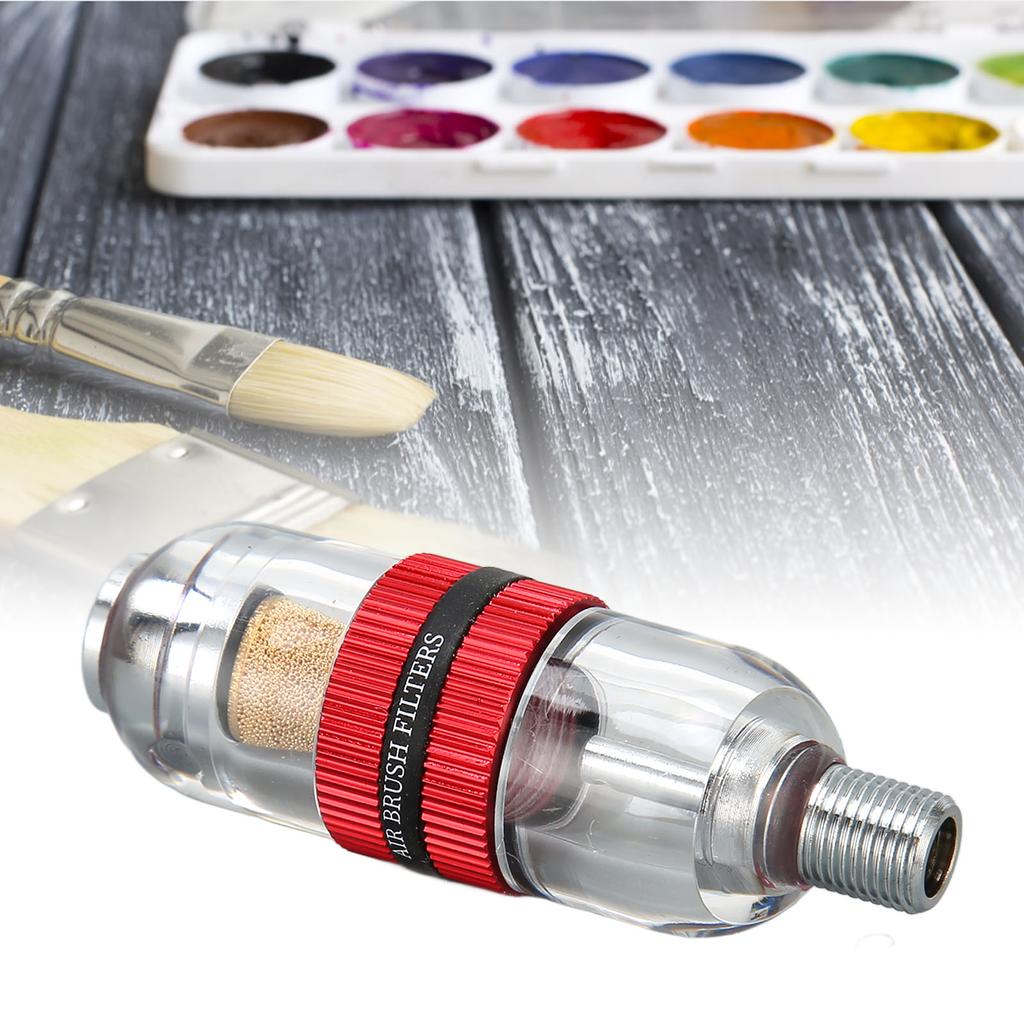 Water Oil Separator with 3 Filter Cotton sy to Install brush Filter Replacement for Spray