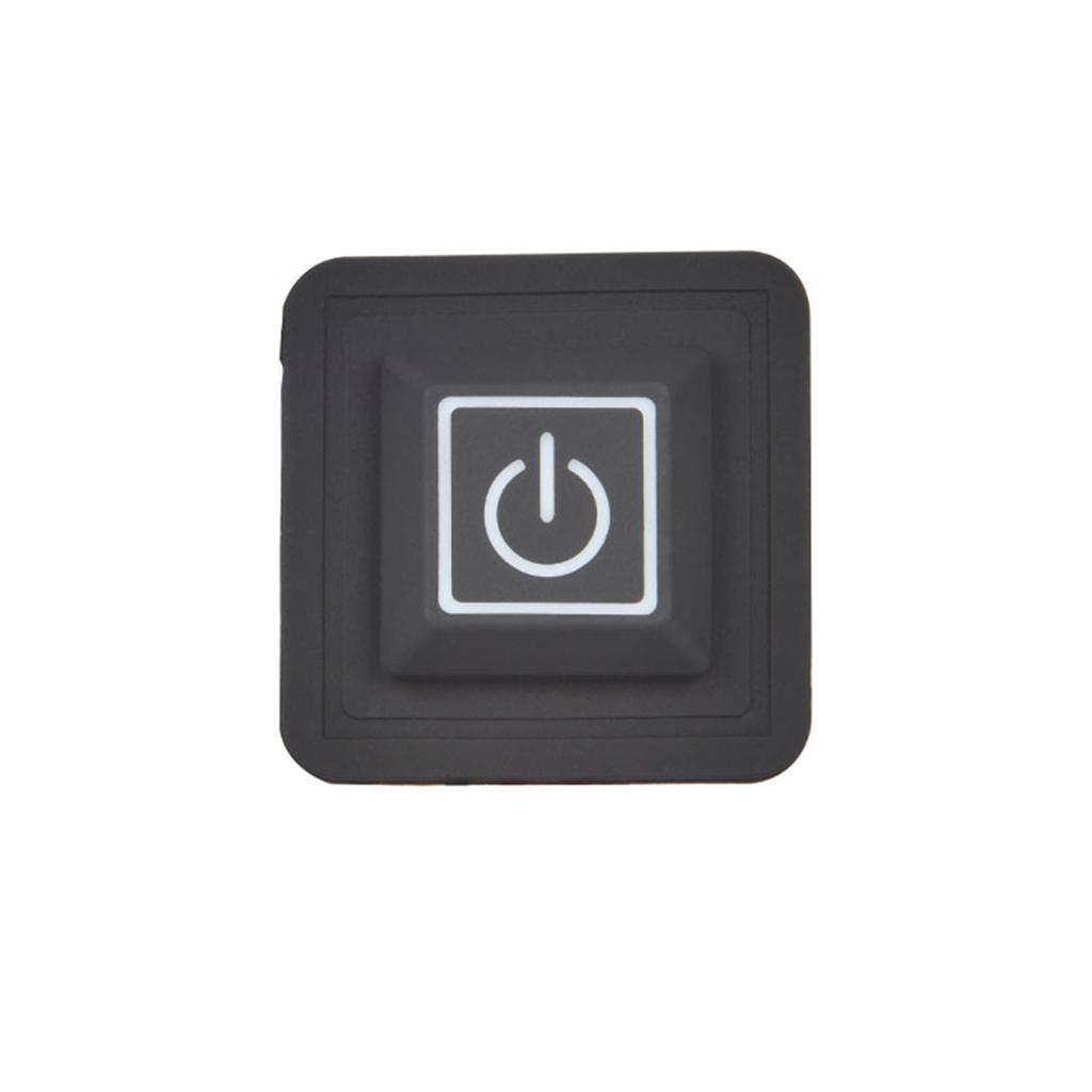 Buton de apăsare din silicon Comutator de control al temperaturii rezistent la apă Vestă încălzită Pantaloni Mănuși Controler de temperatură DIY