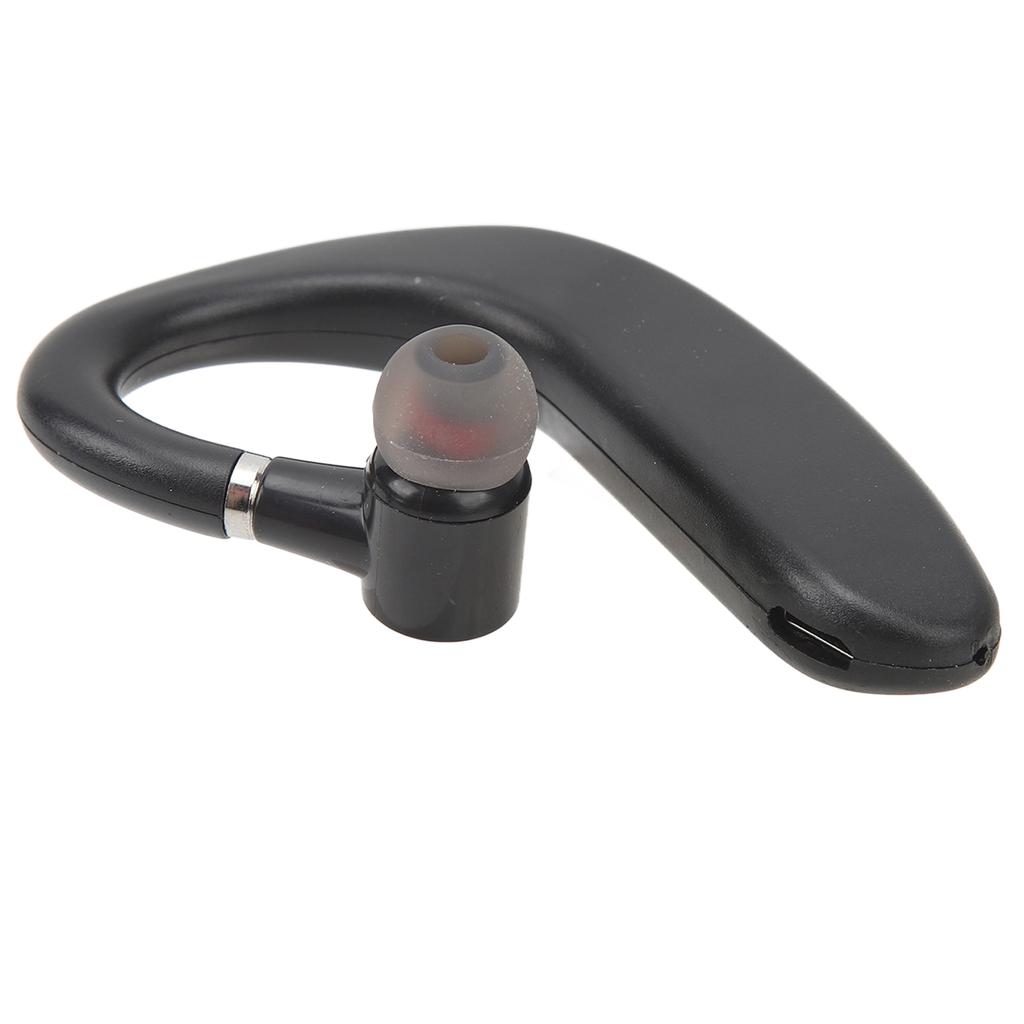 Headset Wireless Single Ear Earpiece Low Latency Hands Earphone with USB Charging Cable for Driving Running