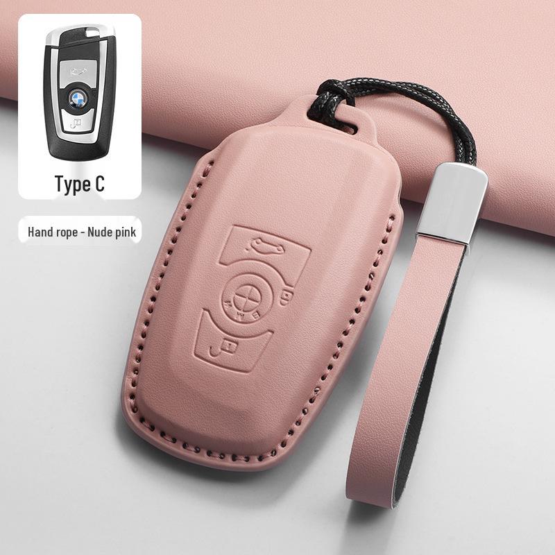 BMW Key Cover for Series 1, 3, 5, 7, X1-X5, iX3, I3, 320, and 530 Models.