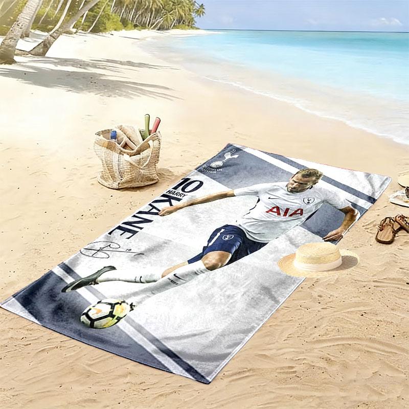 Harry Kane Hero Beach Towel, Large Soft Quick Dry Towel for Beach Camping Swimming